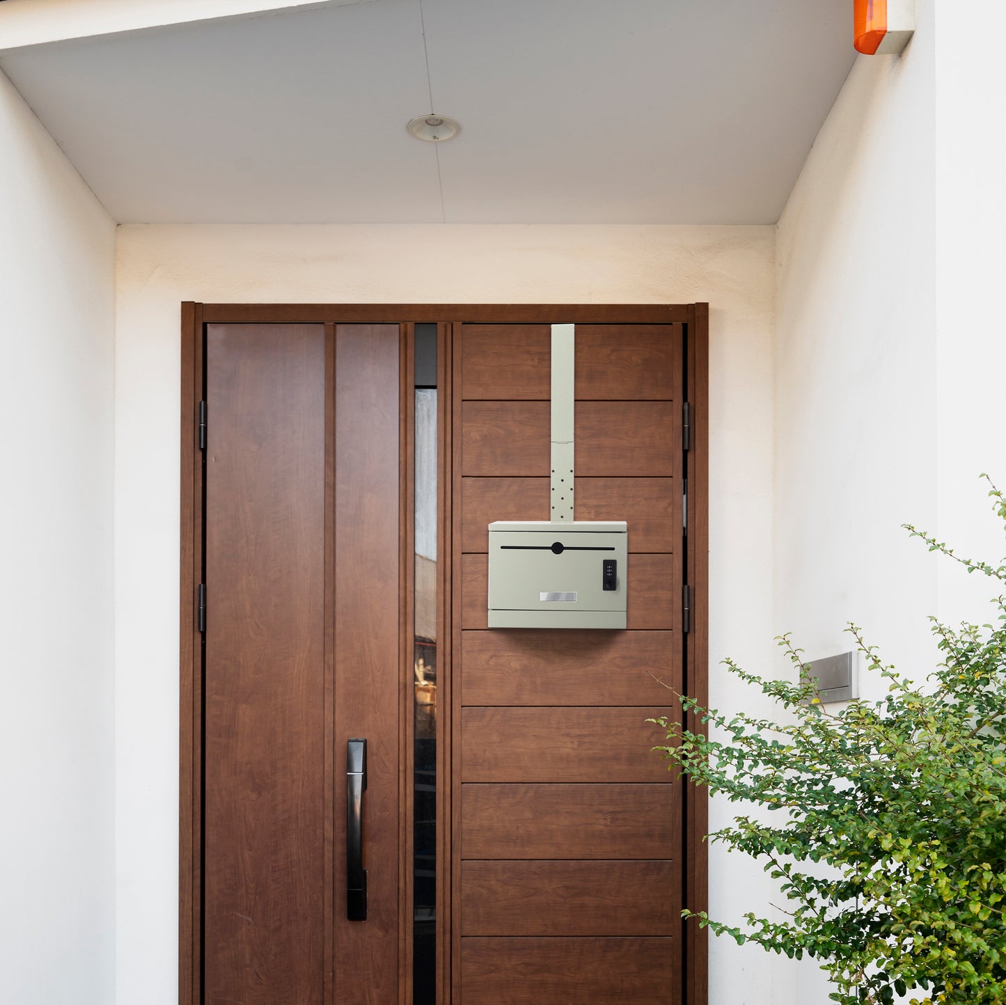 M-D22-G - Over-the-Door Heavy Duty Steel Drop Box,Specimen Containers,Payment Drop box, Key Drop Off Box, Night Drop Box,Height Adjustable Range of 6.5'', Removable Hinge for Optional Wall Mount