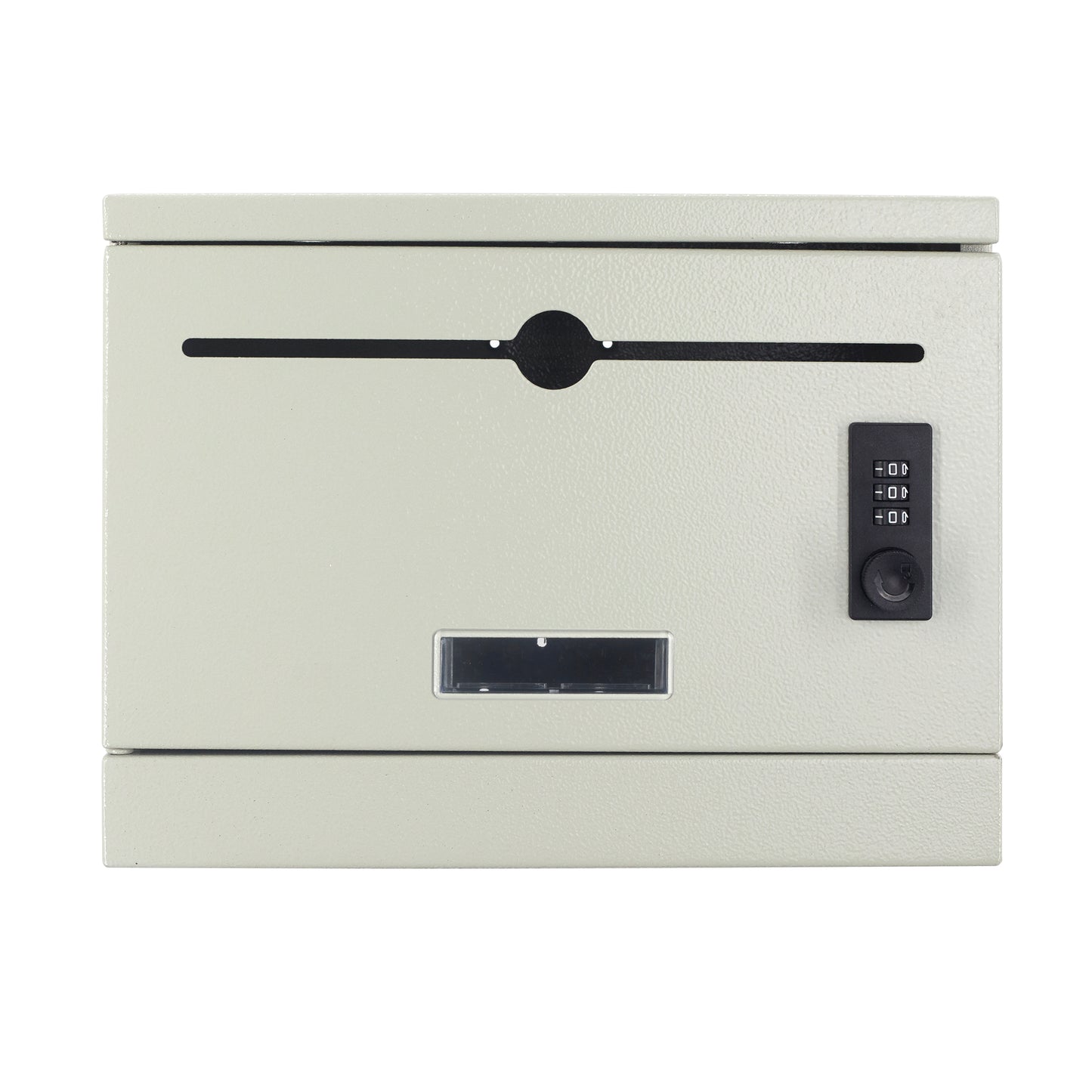 M-D22-G - Over-the-Door Heavy Duty Steel Drop Box,Specimen Containers,Payment Drop box, Key Drop Off Box, Night Drop Box,Height Adjustable Range of 6.5'', Removable Hinge for Optional Wall Mount