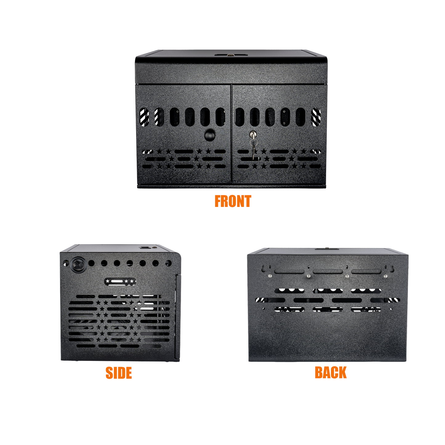 M-C12-H 12 Device Portable Charging Station for Tablets, iPads, Chromebooks, and Laptop Computers with Lock, Surge Protection, for Classroom or Office