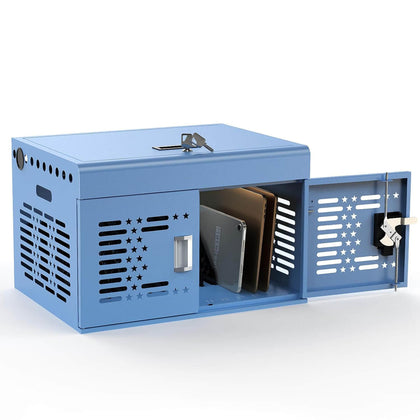 16-Device Locking Charging Cabinet for Laptops & Tablets – With Cable Management