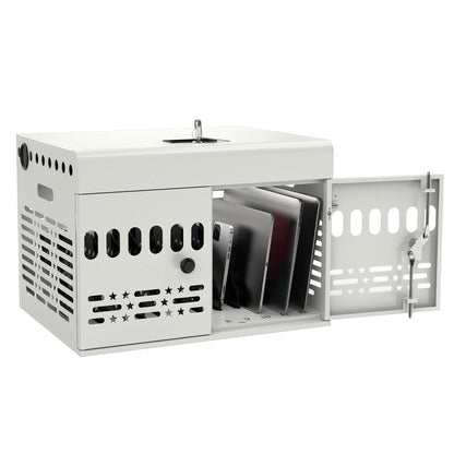 12-Device Charging Cabinet -Lockable Charging Station for iPad, Chromebook,Laptop&Tablet