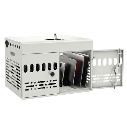 12-Device Charging Cabinet -Lockable Charging Station for iPad, Chromebook,Laptop&Tablet