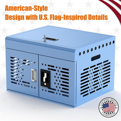 16-Devices Locking Charging Cabinet for Laptops & Tablets – With Cable Management