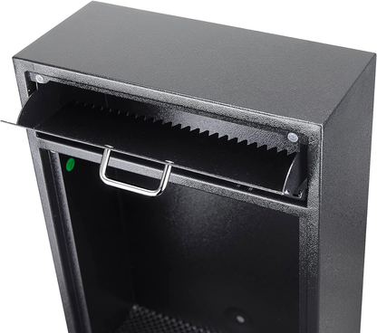 Wall Mounted Combination Lock Box – Extra Large Heavy Duty Steel, Theft Proof Mailbox
