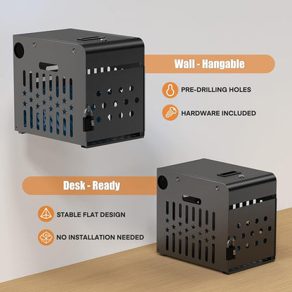 8-Devices Lockable Tablet Charging Station – Fits devices up to 14-Inch , Steel Case