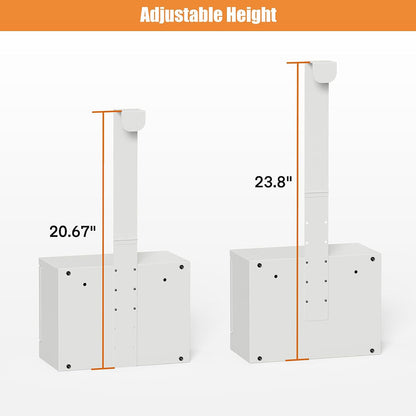 Over-the-Door Steel Drop Box – Height Adjustable, Removable Hinge, Optional Wall Mount