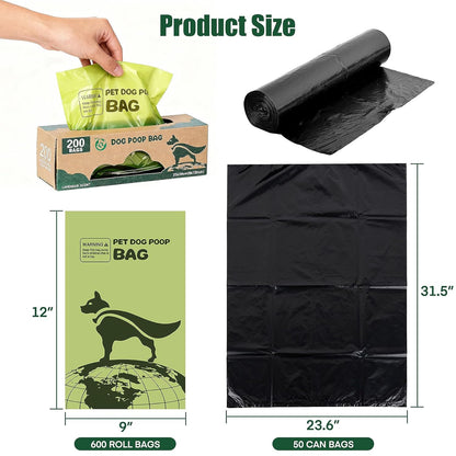Outdoor Dog Waste Station – Rustproof Aluminum, 10 Gallon Bin, Bags & Liners Included