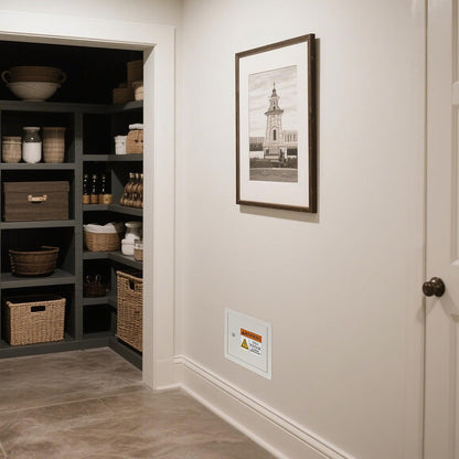 In-Wall Safe – Fireproof, Heavy Duty, Fits 16" Studs, Key Lock, Hidden Storage