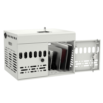 12-Devices Charging Cabinet -Lockable Charging Station for iPad, Chromebook,Laptop&Tablet