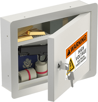In-Wall Safe – Fireproof, Heavy Duty, Fits 16" Studs, Key Lock, Hidden Storage