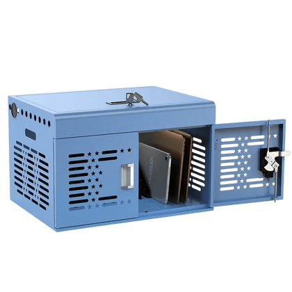 16-Device Locking Charging Cabinet for Laptops & Tablets – With Cable Management