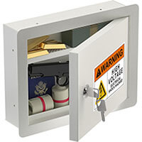 Standard embedded fireproof safe